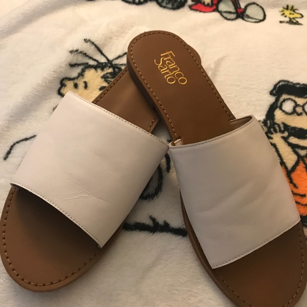 Franco Sarto Merian Open Toe Leather Sandals